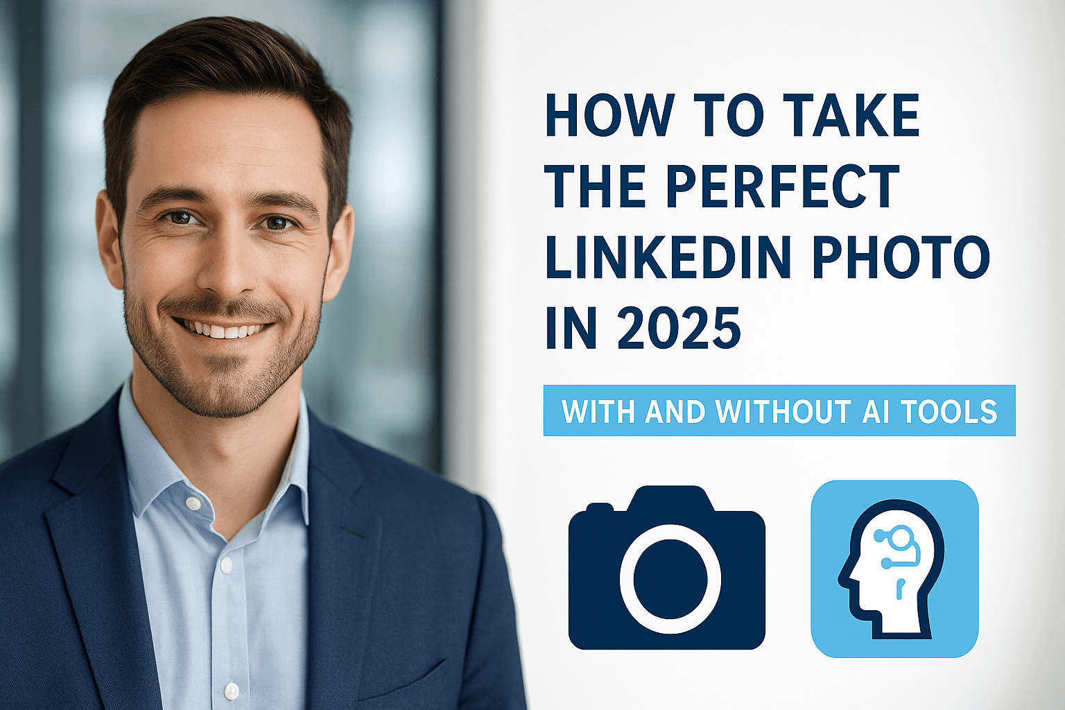 How to Take the Perfect LinkedIn Photo in 2025 (With and Without AI Tools)
