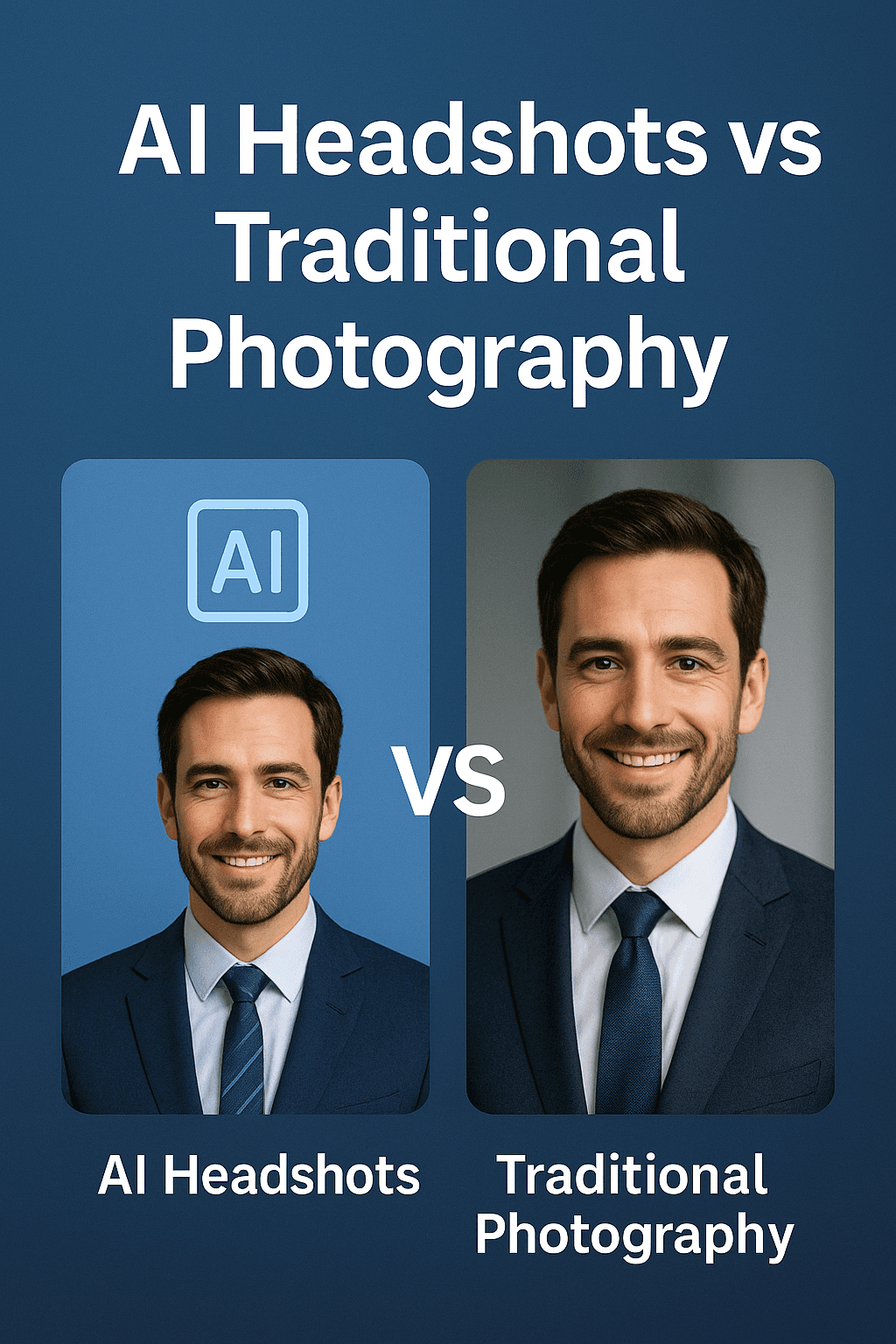 AI-Headshots oder traditionelle Fotografie: Was passt zu Ihnen?